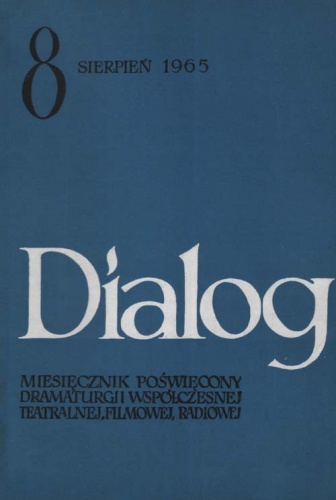 Dialog, nr 8 (112) / 1965