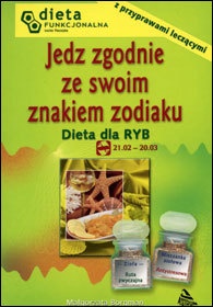 Dieta dla Ryb. Jedz zgodnie ze swoim znakiem zodiaku. - Małgorzata Borgman