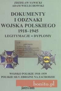 Dokumenty i odznaki Wojska Polskiego 1918 - 1945 Legitymacje i dyplomy - Zdzisław Sawicki, Adam Wielechowski