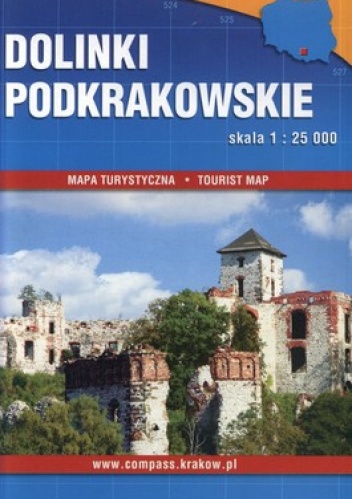 Dolinki Podkrakowskie. Mapa turystyczna. 1:25000, Compass