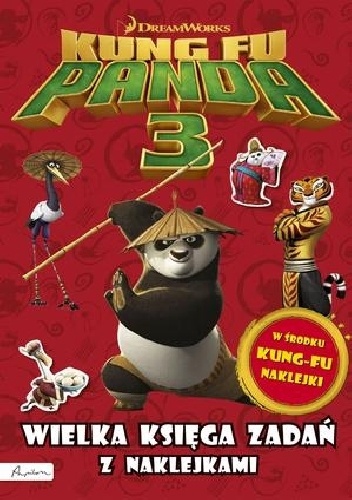Dream Works. Kung Fu Panda 3. Wielka księga zadań z naklejkami - praca zbiorowa