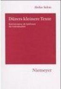 Durers Kleinere Texte - H. Sahm