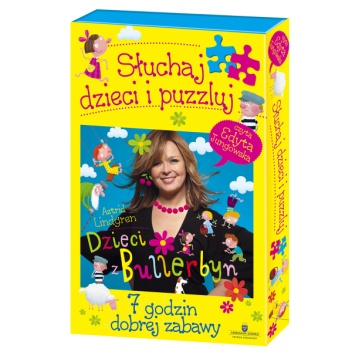 Dzieci z Bullerbyn. Słuchaj dzieci i Puzzluj - Astrid Lindgren