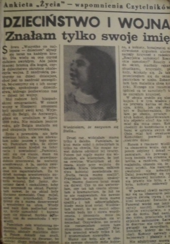 Dzieciństwo i wojna - praca zbiorowa