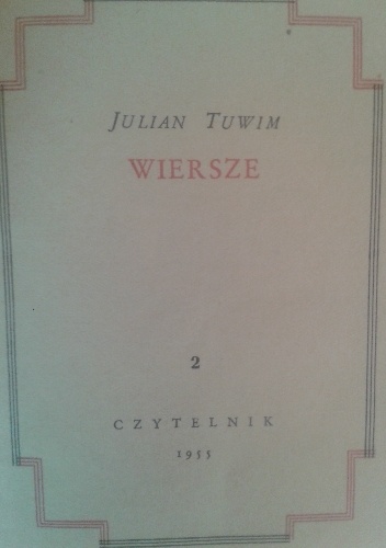 Dzieła i wiersze - tom 2 - Julian Tuwim