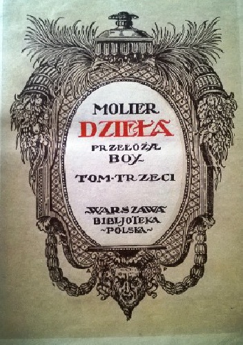 Dzieła. Tom 3 - Molier
