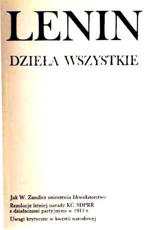 Dzieła wszystkie. T. 24 - Włodzimierz Lenin