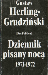 Dziennik pisany nocą 1971-1972 - Gustaw Herling-Grudziński
