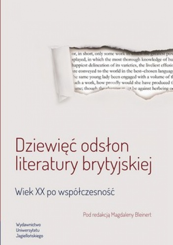 Dziewięć odsłon literatury brytyjskiej - Magdalena Bleinert