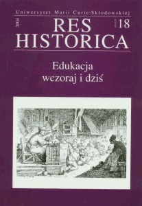 Edukacja wczoraj i dziś - Krystyna Wróbel-Lipowa