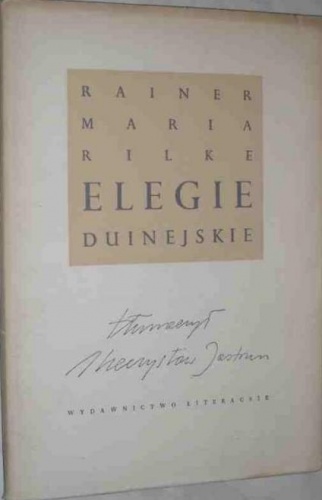 Elegie duinejskie - Rainer Maria Rilke