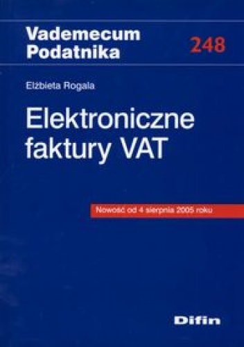 Elektroniczne faktury Vat - Elżbieta Rogala