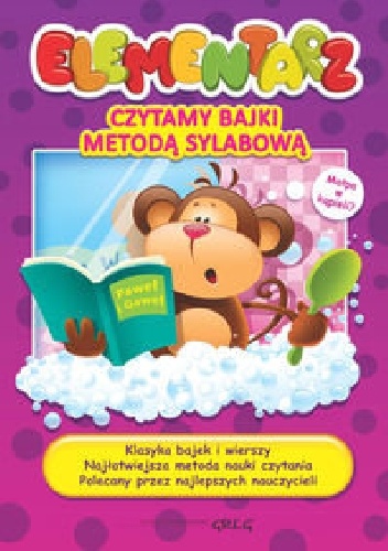 Elementarz. Czytamy bajki metodą sylabową - Alicja Karczmarska-Strzebońska