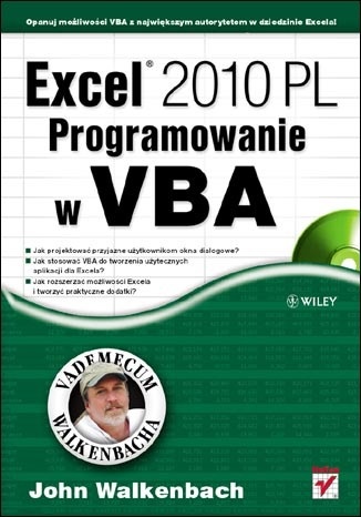 Excel 2010 PL. Programowanie w VBA. Vademecum Walkenbacha - John Walkenbach