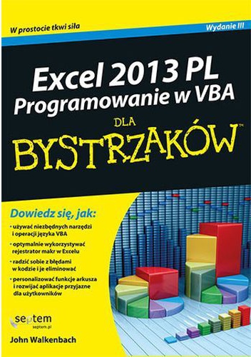 Excel 2013 PL. Programowanie w VBA dla bystrzaków