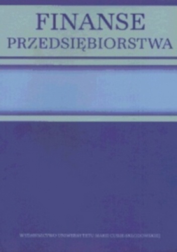 Finanse przedsiębiorstwa - Piotr Karpuś