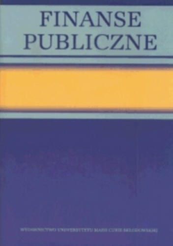 Finanse publiczne - Alicja Pomorska