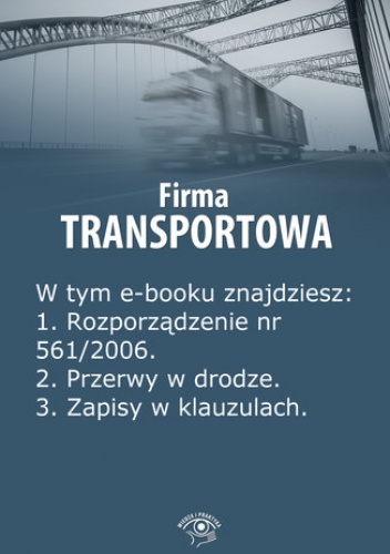 Firma transportowa, wydanie maj 2014 r - Kunowska Izabela