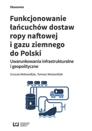 Funkcjonowanie łańcuchów dostaw ropy naftowej i gazu ziemnego do Polski. Uwarunkowania infrastrukturalne i geopolityczne - Motowidlak Urszula, Motowidlak Tomasz