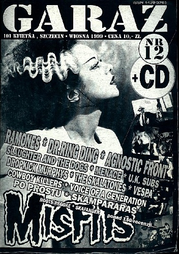 Garaż, nr 12 / wiosna 1999 - Redakcja pisma Garaż