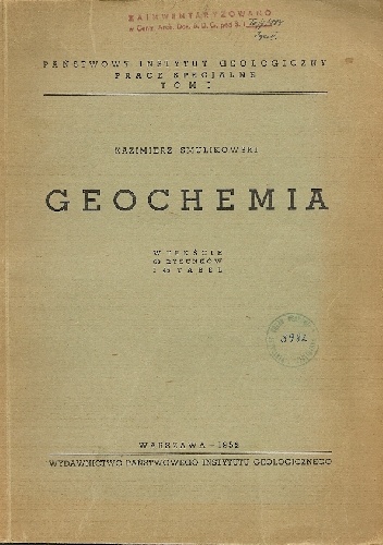 Geochemia - Kazimierz Smulikowski