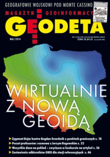 Geodeta. Magazyn geoinformacyjny, nr 5 (228)/2014