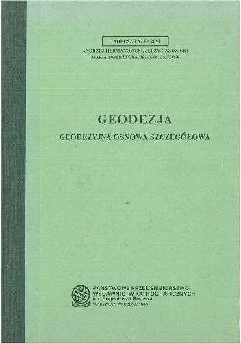 Geodezja. Geodezyjna osnowa szczegółowa