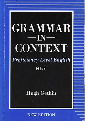 Grammar in Context - Hugh Gethin