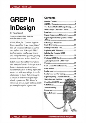 GREP in InDesign - Kahrel Peter