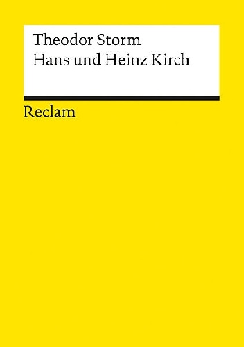 Hans und Heinz Kirch - Theodor Storm