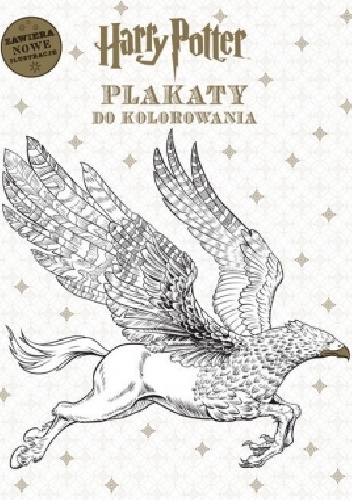 Harry Potter. Plakaty do kolorowania - praca zbiorowa