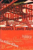 Historia Ameryki lat dwudziestych - F.L. Allen