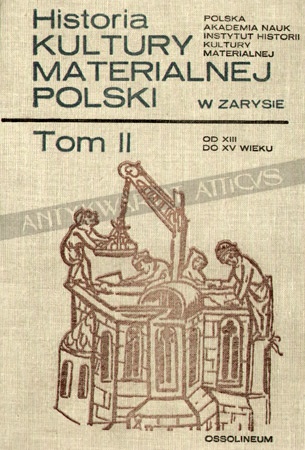 Historia kultury materialnej Polski w zarysie - tom II od XIII do XV wieku - Anna Rutkowska - Płachcińska