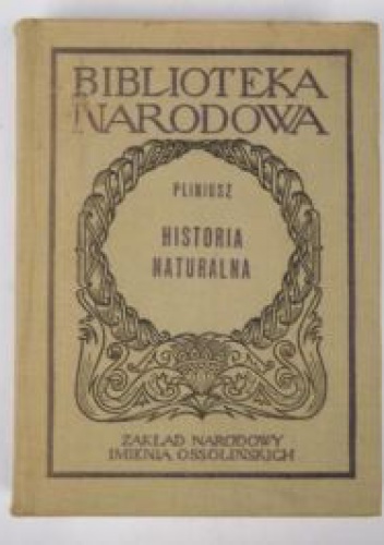 Historia naturalna - Pliniusz Starszy
