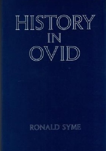 History in Ovid - Ronald Syme