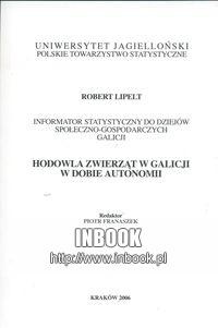 Hodowla zwierząt w Galicji w dobie autonomii - Lipelt Robert - Robert Lipelt