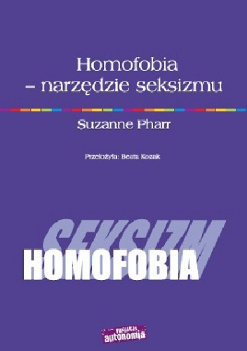 Homofobia - narzędzie seksizmu - Suzanne Phar