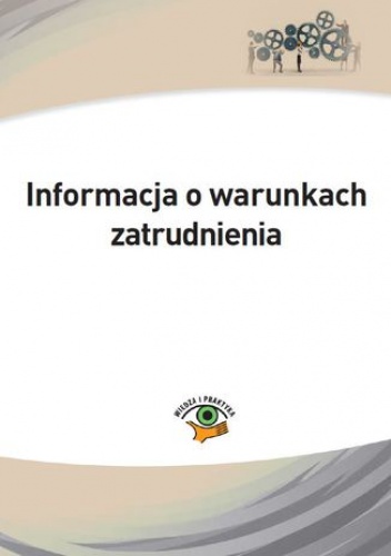 Informacja o warunkach zatrudnienia - Adrianna Jasińska-Cichoń, Katarzyna Wrońska-Zblewska
