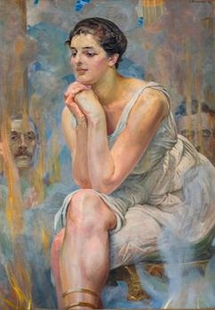 Jacek Malczewski w zbiorach Lwowskiej Galerii Sztuki : [wystawa dzieł Jacka Malczewskiego ze zbiorów Lwowskiej Galerii Sztuki - Jacek Malczewski