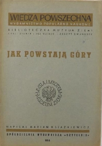 Jak powstają góry - Marian Książkiewicz