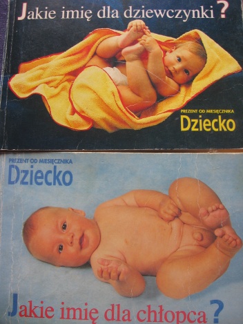 Jakie imię dla dziewczynki? Jakie imię dla chłopca? - praca zbiorowa