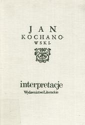 Jan Kochanowski: interpretacje - Jan Błoński
