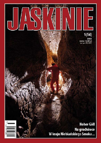 Jaskinie 1/2009 - Redakcja kwartalnika Jaskinie