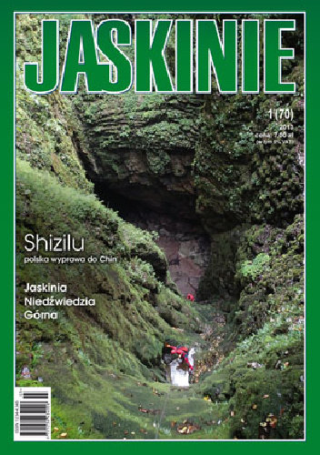 Jaskinie 1/2013 - Redakcja kwartalnika Jaskinie