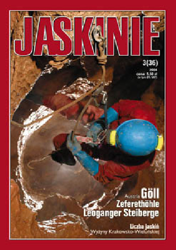 Jaskinie 3/2004 - Redakcja kwartalnika Jaskinie