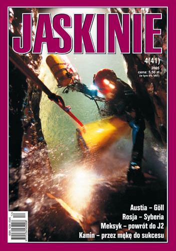 Jaskinie 4/2005 - Redakcja kwartalnika Jaskinie
