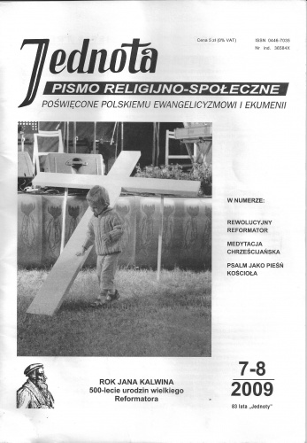 Jednota 7-8/2009 - Redakcja pisma Jednota