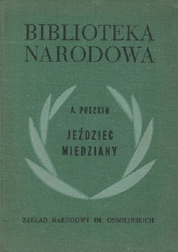 Jeździec miedziany - Aleksander Puszkin