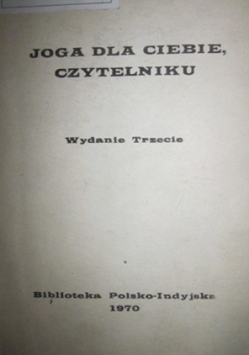 Joga dla ciebie, czytelniku - Claude Bragdon