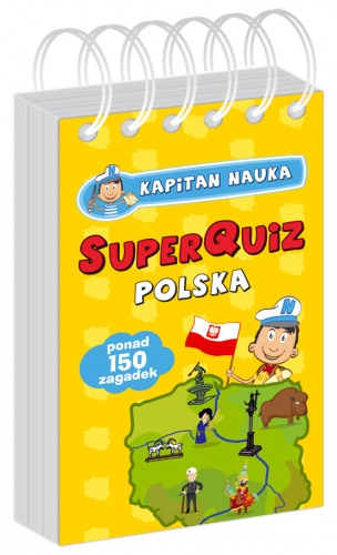 Kapitan Nauka SuperQuiz POLSKA - praca zbiorowa